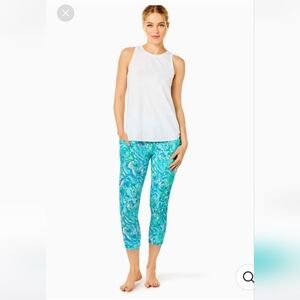 Lilly Pulitzer Luxletic South Beach Leggings Size Small EUC